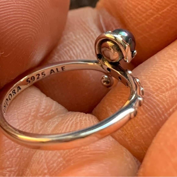 NWOT Disney The Little Mermaid Ursula Ring Size US 7 Sterling Silver 925 - Picture 8 of 10